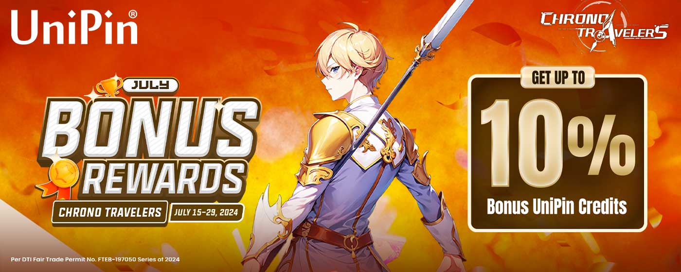 July Bonus Rewards: Chrono Travelers (PH)